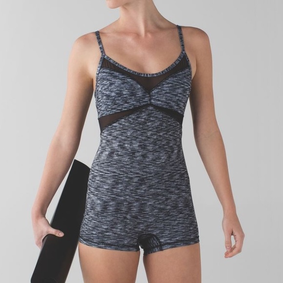 lululemon athletica Pants - LULULEMON | Drop It Like It’s Hot Leotard Black 4